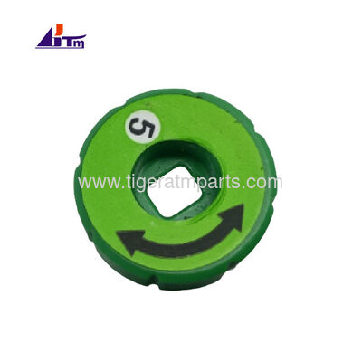 NCR ATM Część SDM2 Dolny Transport Plastikowy Zielony Wałek 484-0106810-02