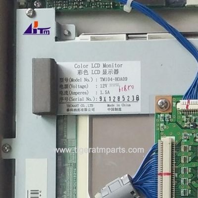 Części maszyny bankomatu Hitachi 2845V Kolorowy wyświetlacz LCD TM104-H0A09
