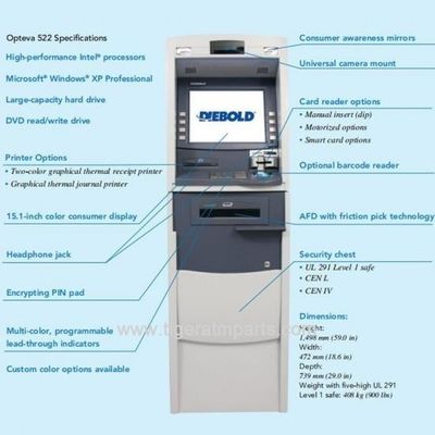 Diebold Opteva 522 Lobby Dispenser Bankowy bankomat