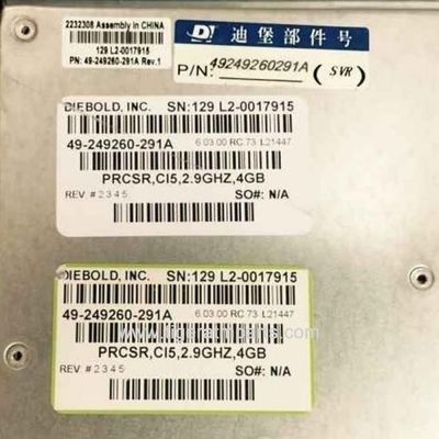 49249260291A Diebold Opteva PRCSR 2.9GHZ 4GB PC Główne części maszyny bankomatu