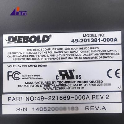 Części zamienne do bankomatu Diebold Opteva Klawisze konserwacyjne USB 49221669000A