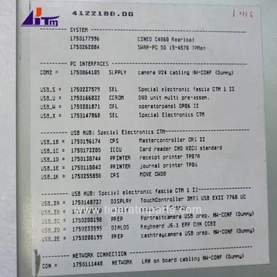 Części bankomatu Wincor Nixdorf Cineo C4060 PC Core SWAP-PC 5G I5-4570 TPMen 1750262090 1750262084