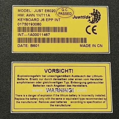 1750193080 Wincor Nixdorf Klawiatura J6 EPP INT Automatyczne części maszynowe