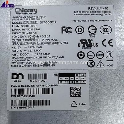 Części maszyny bankomatu Wincor Nixdorf DN100/150 Zasilanie 297W 1750303540
