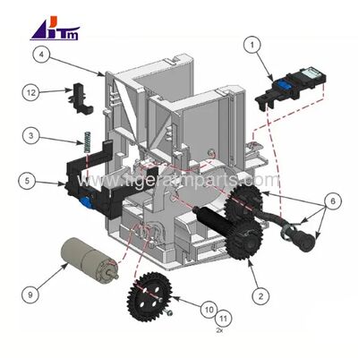Datacard SD460 ID PVC Card Printer With Laminator Replacement Parts