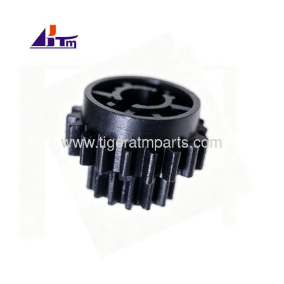 KD03703-D001-64 Podwójna przekładnia 14/18T do części bankomatu Fujitsu G750 z górną podstawą